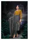 Indie By Ganga Bemberg Silk Satin Printed Embroidery Dress Material Online Wholesale